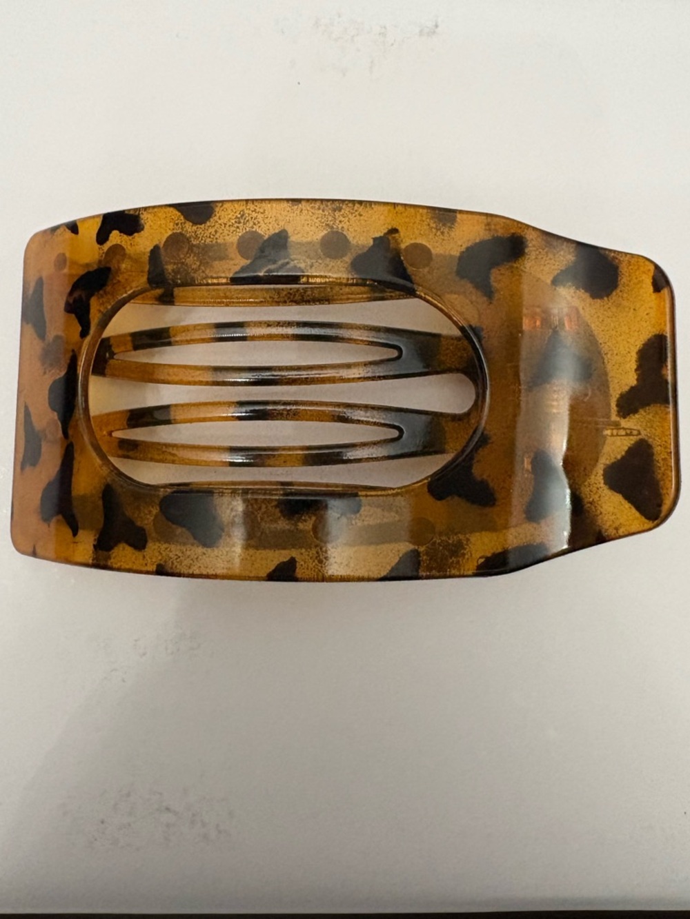 Trendy boutique Tortoiseshell Brown & Black Large Hair Clip